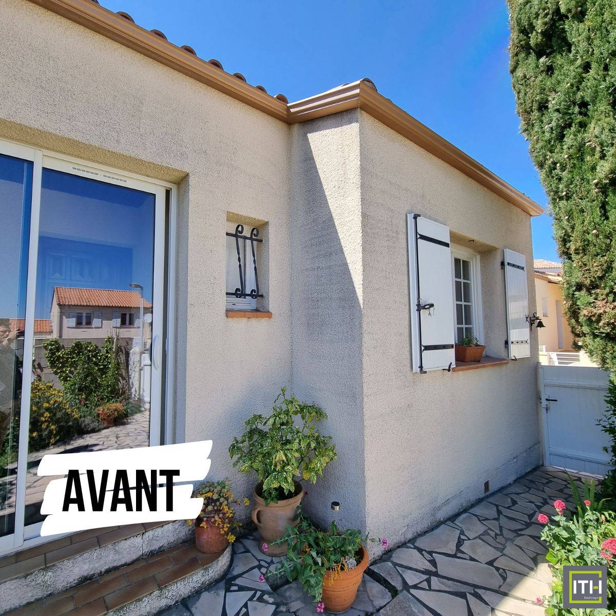 Réalisation d'une isolation thermique par l'extérieur par ITH EcoEnergie