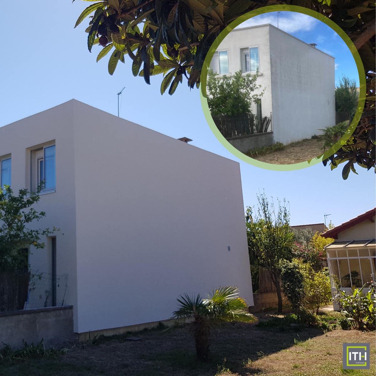 Entreprise RGE pour une isolation thermique par l'extérieur d'une maison:  ITH EcoEnergie à Sète