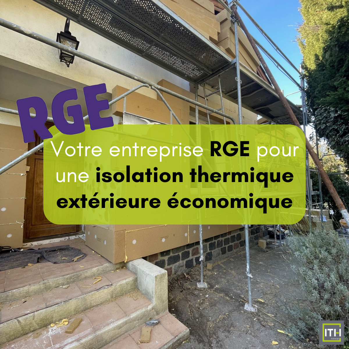 Entreprise RGE pour travaux d'isolation thermique extérieure avec aide financière MaPrimeRénov' à Salon de Provence