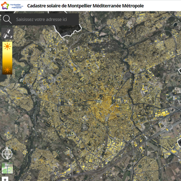Taux d'ensoleillement à Montpellier dans le 34 pour panneaux photovoltaiques 