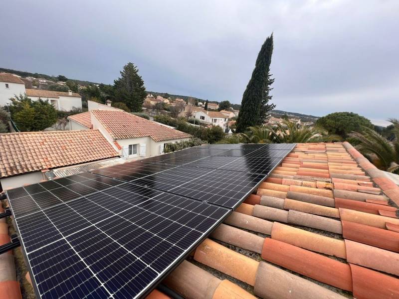 installation panneaux photovoltaïques teyran Hérault à Montpellier