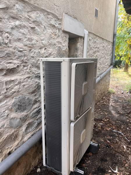 Pompe à chaleur installée sur Montpellier maison de 100m²